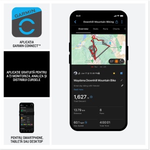 Garmin Edge MTB - ciclocomputer cu GPS - Img 4