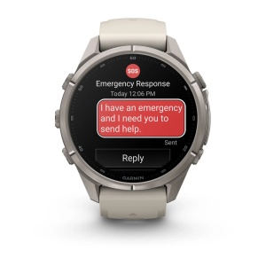Garmin Fenix 9 Pro AMOLED inReach - 43 mm Titan Fog Gray - Smartwatch Multisport Premium cu AMOLED - Img 7