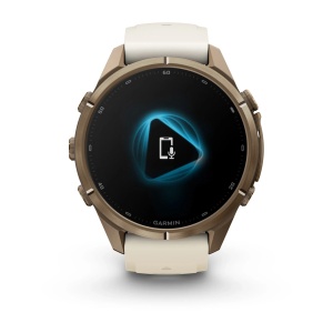 Garmin Fenix 9 Pro AMOLED inReach - 43 mm Titan Gold French Gray - Smartwatch Multisport Premium cu AMOLED - Img 9