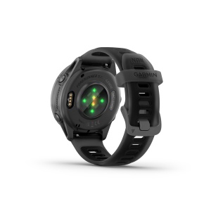 Garmin Forerunner 570 - 42 mm - ceas multisport cu GPS si AMOLED - negru Slate Gray Aluminium with Translucent Black | Black Band - Img 7