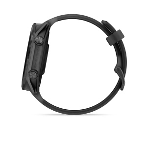 Garmin Forerunner 570 - 47mm - ceas multisport cu GPS si AMOLED - negru Slate Gray Aluminium with Translucent Black | Black Band - Img 6
