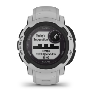 Garmin - Instinct 2 Solar smartwatch robust cu GPS - Mist Gray - Img 3