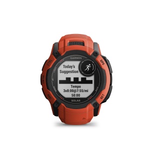 Garmin Instinct 2X Solar - smartwatch robust cu GPS - Rosu - Img 3