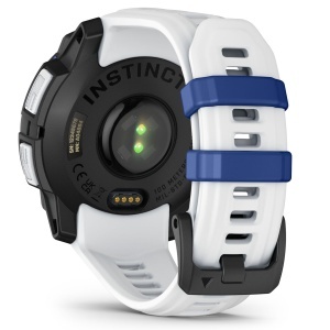 Garmin - Instinct 3 - 45 mm AMOLED - Black with Bolt Blue | Black Band - Img 53