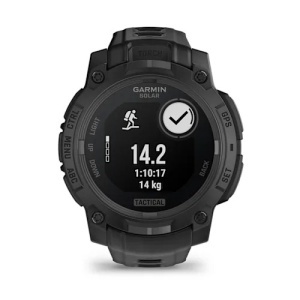 Garmin - Instinct 3 - 45 mm AMOLED - Black with Bolt Blue | Black Band - Img 63