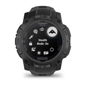 Garmin - Instinct 3 - 45 mm AMOLED - Black with Bolt Blue | Black Band - Img 143