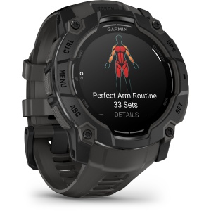 Garmin INSTINCT 3 - 50 mm AMOLED negru - smartwatch robust cu GPS - Img 4