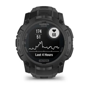 Garmin INSTINCT 3 - 50 mm SOLAR Tactical - negru - smartwatch robust cu GPS - Img 8