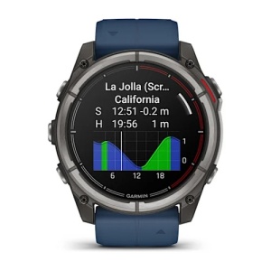 Garmin - Quatix 8 AMOLED 51 mm - ceas inteligent nautic GPS - Img 6