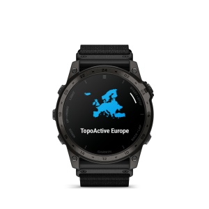 Garmin - Tactix 7 AMOLED Sapphire ceas multisport cu GPS - ramă neagră Titanium DLC și curea din silicon neagră + nailon - Img 8