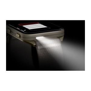 Garmin Venu® X1 | Soft Gold cu spate din titan și curea din nailon French Gray - Img 9