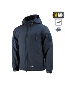 Geaca M-Tac SoftShell Navy Inchis - M