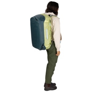 Geanta Osprey Transporter 65 Lime/Albastru - Img 6