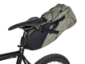 Geanta Topeak BackLoader TBP-BL3G - Volum 15 L, Verde - logo Gri - Img 4