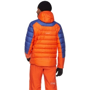 Jacheta Barbati Mammut Eiger Nordwand Light Down In Hooded Eiger Orange-Eiger Blue - Img 2