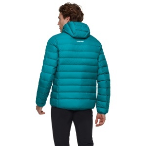 Jacheta Barbati Mammut Waymarker In Hooded Deep Teal-Black - Img 2