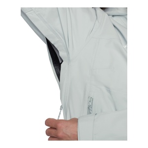 Jacheta Femei Mammut Crag HS Hooded Silver Sage - Img 8