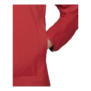 Jacheta Femei Mammut Ducan HS Hooded Dark Mammut Red - Img 6