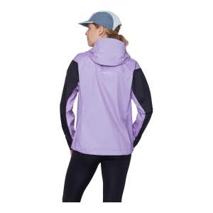 Jacheta Femei Mammut Taiss Light HS Hooded Lavandin-Black - Img 3