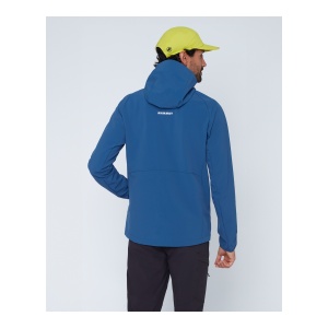 Jacheta Softshell Barbati Mammut Ultimate Comfort So Hooded Tschiel - Img 3