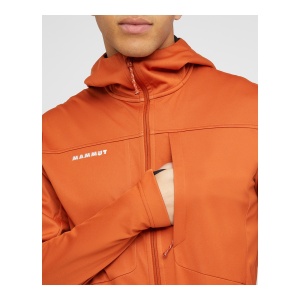 Jacheta Softshell Barbati Mammut Ultimate VIII So Hooded Brown - Img 7