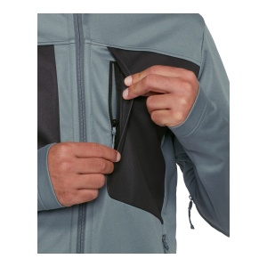 Jacheta Softshell Barbati Mammut Ultimate VIII SO Hooded Strata-Black - Img 6