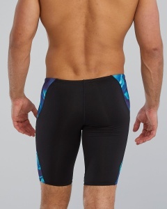Jammer înot TYR Durafast Elite Waveform - albastru/verde | rezistent clor - Img 2