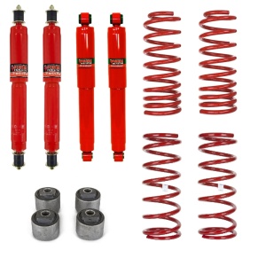 Kit suspensie cu amortizoare Foam Cell pentru Nissan Patrol Y61 LWB (1997-2010) lift 50 mm, Pedders