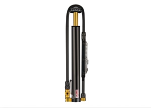 Lezyne - mini pompa - CNC Micro Floor Drive Digital HPG - afisaj digital- 160 psi | 11 bar - negru