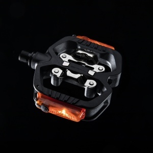 Look - pedale trekking hibride flat/ clipless SPD cu lumina - Geo Trekking Vision - Img 4