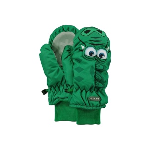 Manusi Schi Copii Nylon 3D Green
