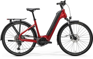 Merida eFloat City 600 Eq M Căpșună Închisă (Gri) - Bosch