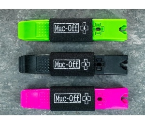 Muc-Off - set doua leviere reparatii bicicleta Rim Stix Tyre Levers - Negru Verde Roz - Img 9