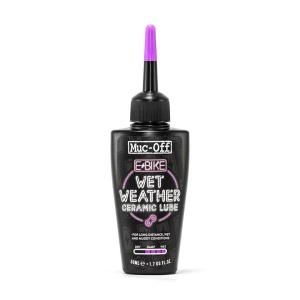 Muc-Off - Ulei Lubrifiant Ceramic pentru lant - conceput special pentru biciclete elctrice e-Bike - Wet - 50ml
