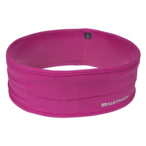 Nathan - centura alergare elastica The Hipster - roz fucsia