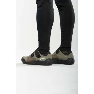 Northwave Overland Plus - pantofi pentru ciclism MTB All Terrain Mountain - negru verde inchis army - Img 8