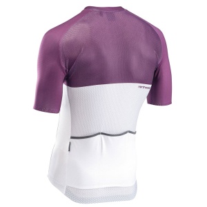 Northwave - tricou ciclism pentru barbati maneca scurta blade jersey - gri deschis mov inchis - Img 2