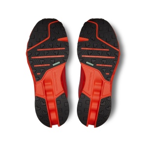 On Cloudsurfer Trail waterproof - pantofi alergare pentru femei - portocaliu flacara mov deschis - Img 4