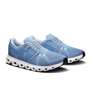 On - pantofi sport - Cloud 6 W - Chambray | White - Img 7