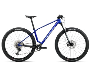 Orbea ALMA M50 (2026) - bicicletă MTB XC hardtail - Cobalt Blue (Gloss) | Carbon Raw (Matt)