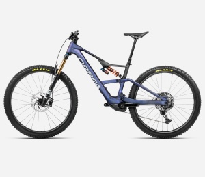 Orbea RISE LT M-TEAM 420W Tanzanite Carbon View - Carbon Raw - bicicletă electrică eMTB Trail - Img 2