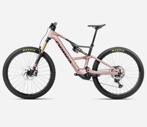Orbea RISE LT M10 420W Desert Rose - Carbon Raw - bicicletă electrică eMTB Trail - Img 2