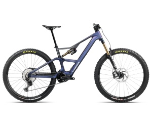 Orbea RISE LT M10 420W Tanzanite Carbon View - Carbon Raw - bicicletă electrică eMTB Trail