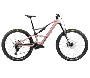 Orbea RISE LT M20 420W Desert Rose - Carbon Raw - bicicletă electrică eMTB Trail