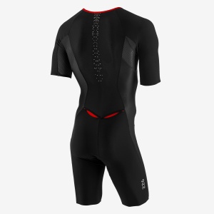 Orca 226 Perform Aero Race Suit - costum trisuit pentru triatlon - negru-portocaliu - Img 2
