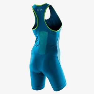 Orca Core Race Suit - costum trisuit femei pentru triatlon - albastru - Img 2