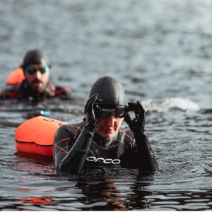 Orca - manusi inot ape deschise pentru femei W OpenWater Gloves - negru - Img 3