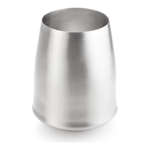 Pahar GSI Glacier Stainless Stemless Wine Glass Grey