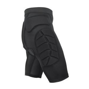 Pantaloni cu protectii TSG Crash Pant All Terrain - Black M - Img 5
