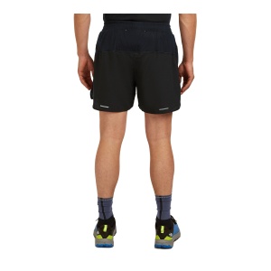 Pantaloni Scurti Barbati Icebreaker Merino Blend 125 ZoneKnit™ Speed 6" Negru - Img 2